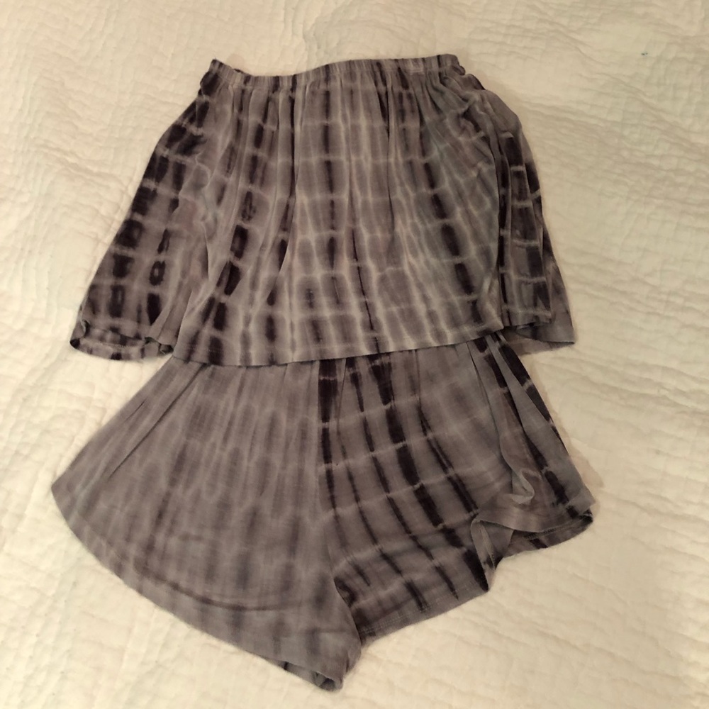 Audrey 3 + 1 Tie Dye romper